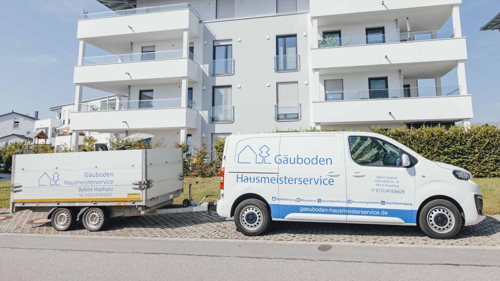 Betreuung von Wohnanlagen, Immobilien und Privatobjekten