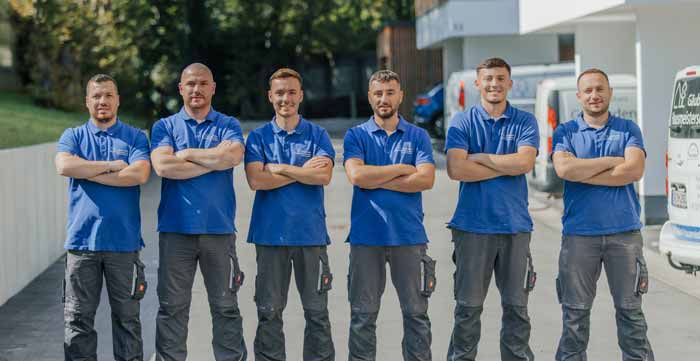 Teamfoto Hausmeisterservice