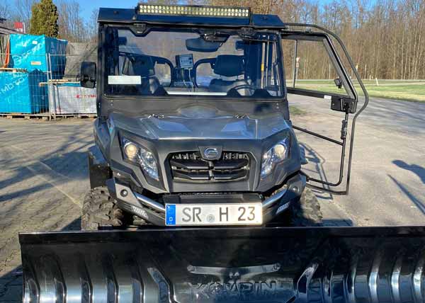 Moderner Maschinenpark für den Winterdienst in Straubing